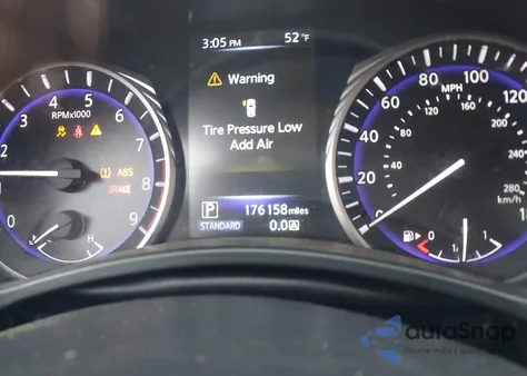 2014 Infiniti Q50 Premium z USA, uszkodzony, nr VIN JN1BV7AR7EM687223